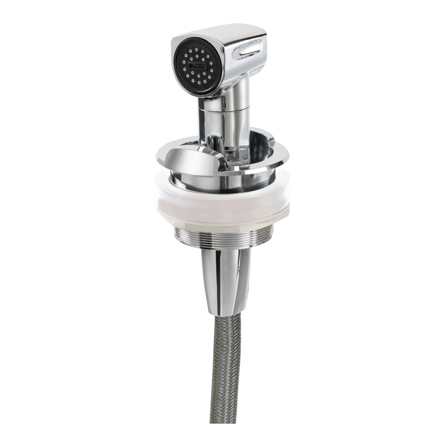 OSCULATI Saturn Dusj Chrome, nedfellbar, horisontal montering