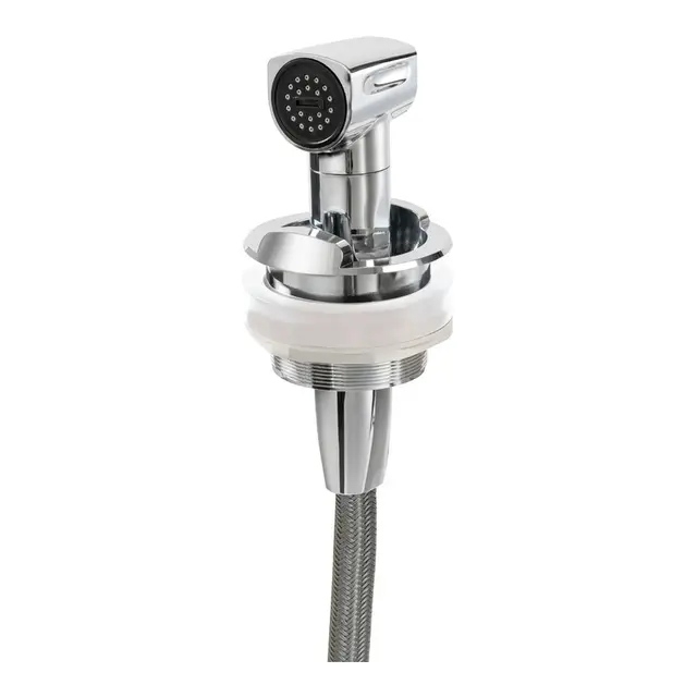 OSCULATI Saturn Dusj Chrome, nedfellbar, horisontal montering 