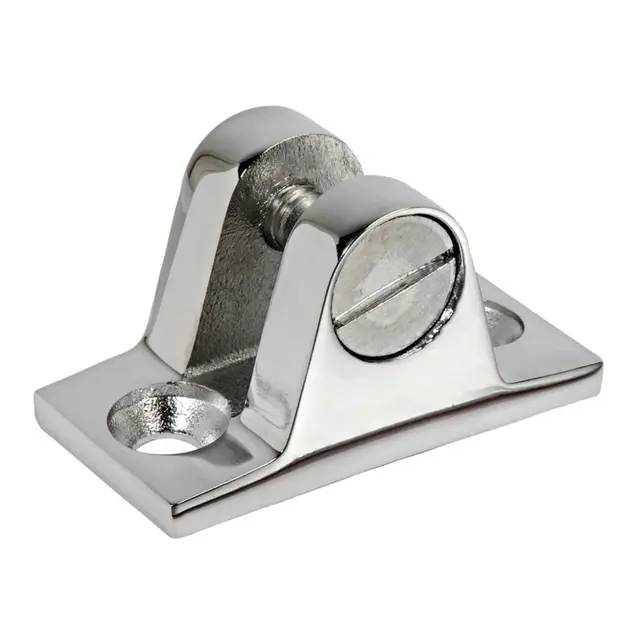 OSCULATI Kalesjebeslag syrefast Festeplate gaffel 90° - 8mm bolt 