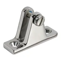 OSCULATI Kalesjebeslag syrefast Festeplate gaffel 90&#176; - 6mm bolt