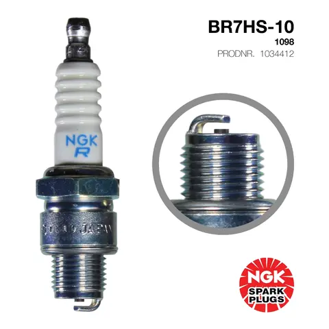 NGK Tennplugg BR7HS-10 Yamaha, Suzuki, Nissan