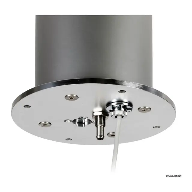 OSCULATI Elektrisk bordsøyle 12V 3 trinn - Aluminium - 378 til 778 mm 