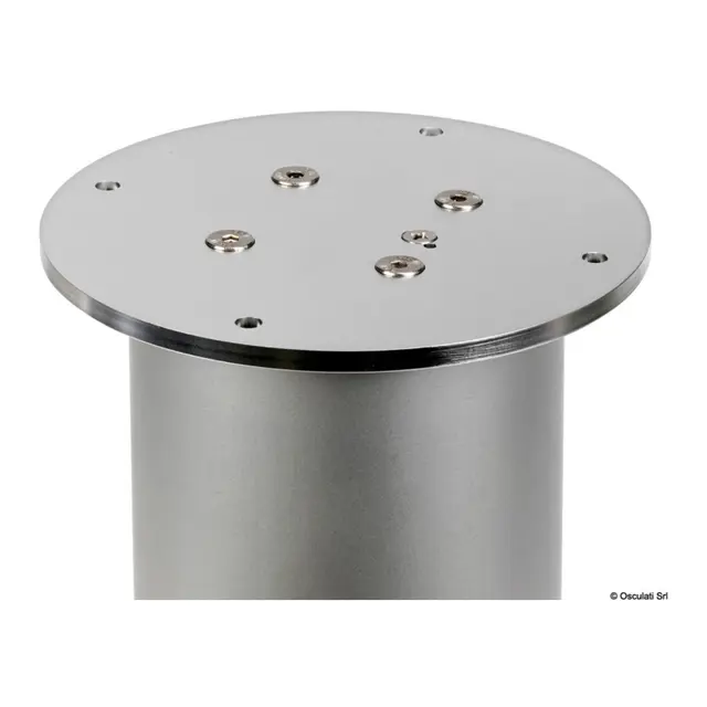 OSCULATI Elektrisk bordsøyle 12V 3 trinn - Aluminium - 378 til 778 mm 