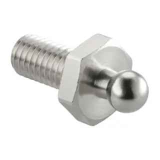 LOXX&#174; kalesjeknapp - Han (skrog) Maskingjenger L: 10mm - 5pk