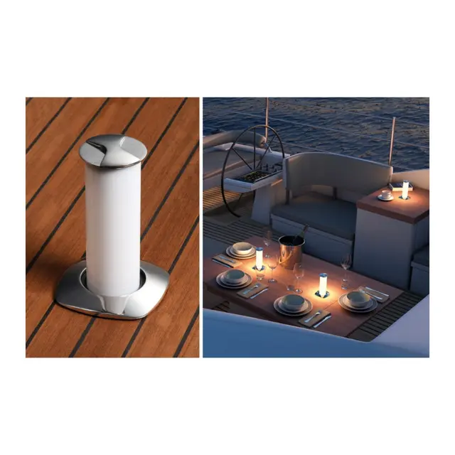 OSCULATI AURORA LED Bordlampe Nedfellbar bordlampe - 12/24V 
