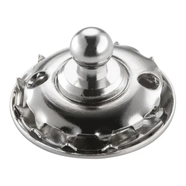 LOXX® Kalesjeknapp - Han Monteres i kalesje/tekstil - 5 pk 