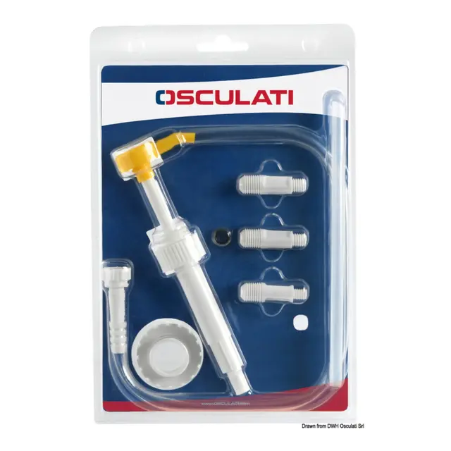 OSCULATI Giroljepumpe m/ 3 adaptere Passer de aller fleste motorer 