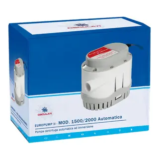 OSCULATI Europump II A-2000 Automatisk lensepumpe - 7680 l/t