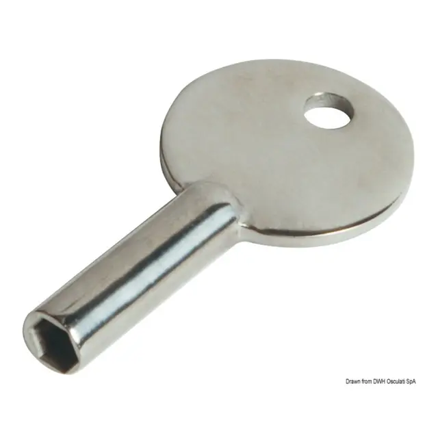 OSCULATI Dekksforskruing QuickLock 90° Vann - 1 1/2" - AISI316 