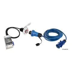 OSCULATI Landstrømspakke 16A 220V - 10m kabel - syrefast plugg