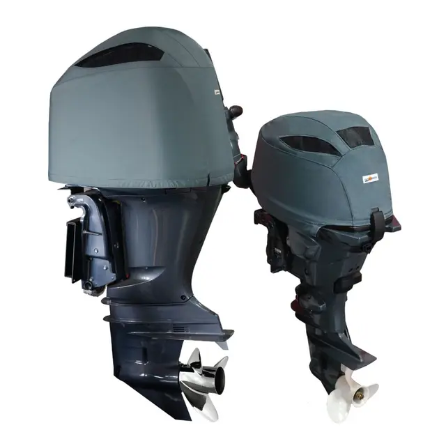 OCEANSOUTH Skreddersydd trekk for YAMAHA For motor: V6 4.2L /4.3L - Farge: Hvit 