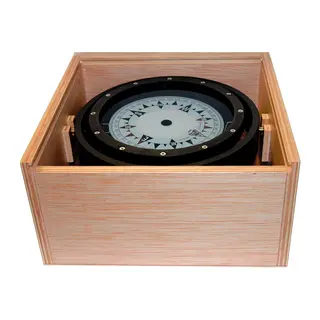 Autonautica reservekompass i trekasse Boks størrelse 245x245x135mm