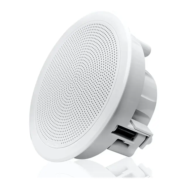 FUSION FM Series høyttalere, 7,7" 200 W rund lavprofil - hvit (par) 