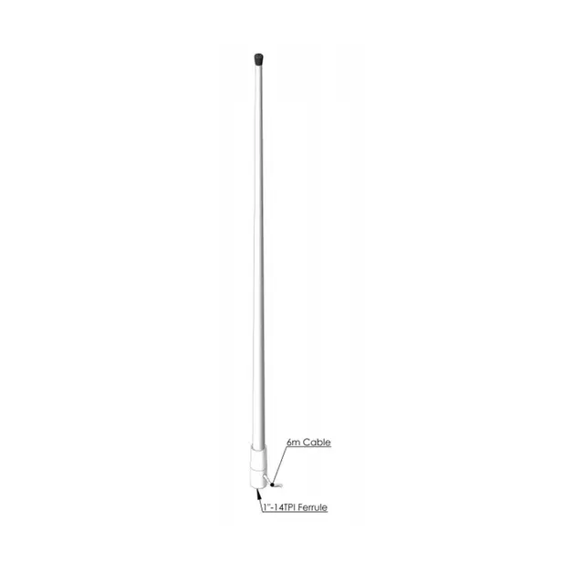 AC Antennas VHF antenne - 1m CELMAR2-1FME - m/ 6m kabel + adapter 
