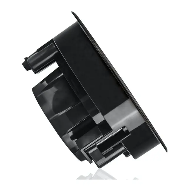 FUSION FM Series høyttalere, 7,7" 200 W rund lavprofil - sort (par) 