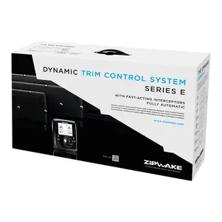ZIPWAKE Series E Startpakke stabilisator 2&#215;40 cm interceptorplan, Kontrollpanel +