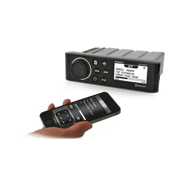 FUSION  MS-RA70 underholdningsanlegg Klargjort for DAB+, bluetooth, IPX7 