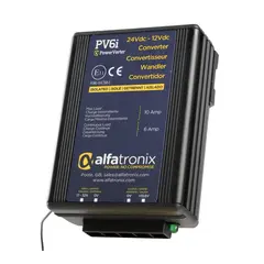ALFATRONIX DDi24-12 072-M spesialutgave omformer 24V til 12V (+/- 5%)  6/10A
