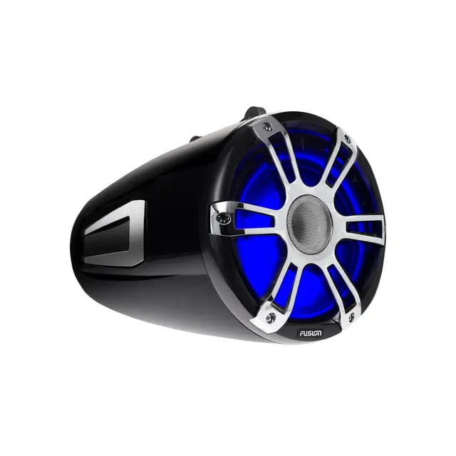 FUSION  Wake Tower høyttaler 8,8" 330W sort design, chrome sportsgrill 