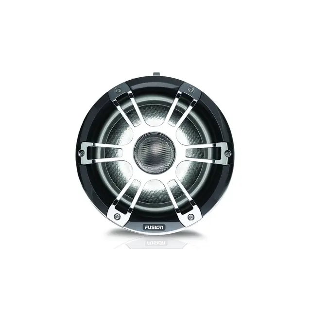 FUSION  Wake Tower høyttaler 8,8" 330W sort design, chrome sportsgrill 