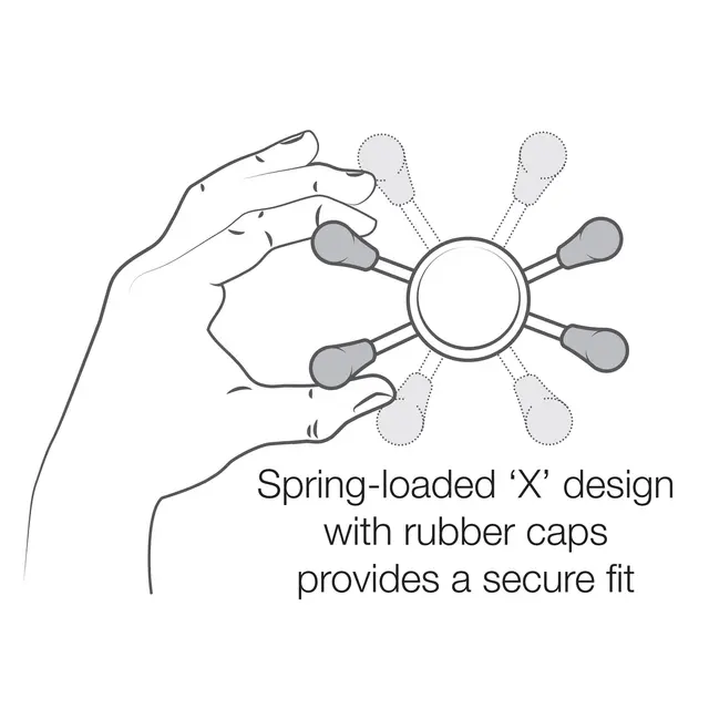 RAM MOUNTS X-Grip® mobilholder -sett Sterk sugekopp 
