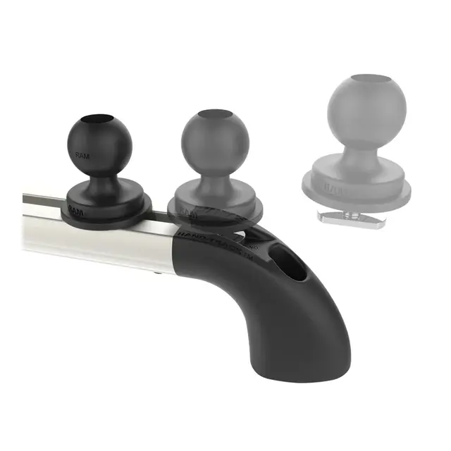 RAM Rekkeholder med spor til braketter 30" - 91cm lengde - til kule med T feste 