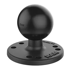 RAM MOUNTS Brakettdel: Rund base C-kule -&#160;&#216;: 63,5 mm