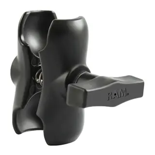 RAM Brakettdel: dobbel sokkel arm for C kuler - lav profil