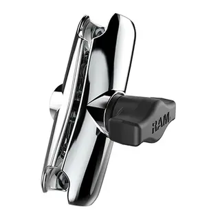 RAM Brakettdel: Arm medium- 93,7 mm Crom for B-sokkel