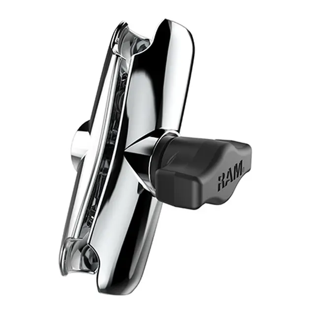 RAM Brakettdel: Arm medium- 93,7 mm Crom for B-sokkel 