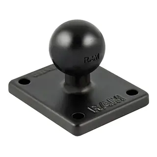 RAM Brakettdel: Base firkantet 51 x 43mm B-kule
