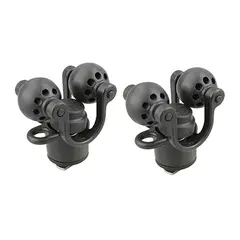 RAM padle og &#229;re holder - 2pk - T-feste Roller Ball feste for sikker enkel feste