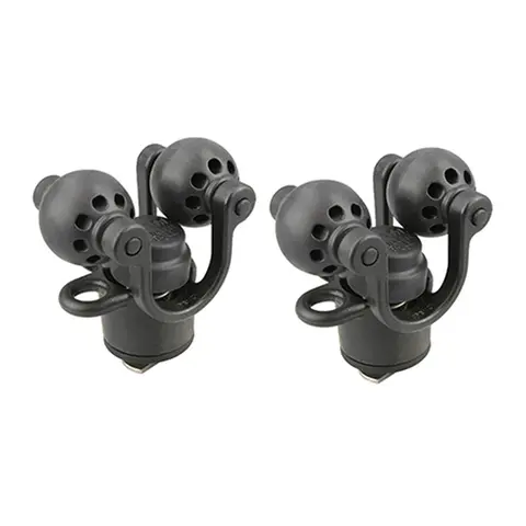 RAM padle og &#229;re holder - 2pk - T-feste Roller Ball feste for sikker enkel feste