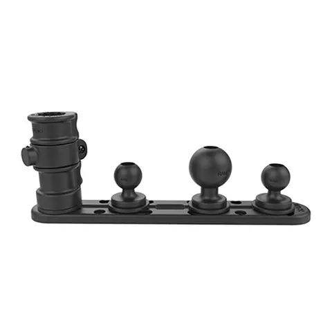 RAM Brakett: skinne med spor - 273 mm Sporet for RAM T-bolt fester 