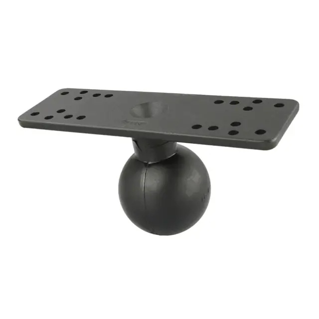 RAM Brakettdel for elektronikk - holder D-kule - 159 x 51 mm 