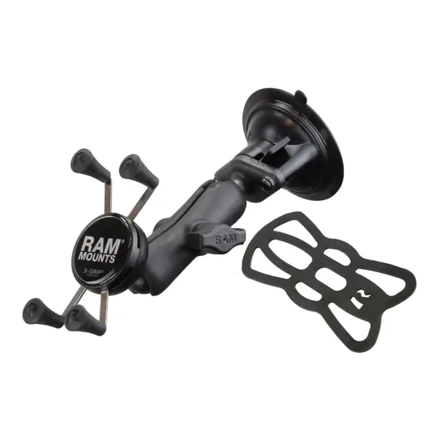 RAM MOUNTS X-Grip® mobilholder -sett Sterk sugekopp 