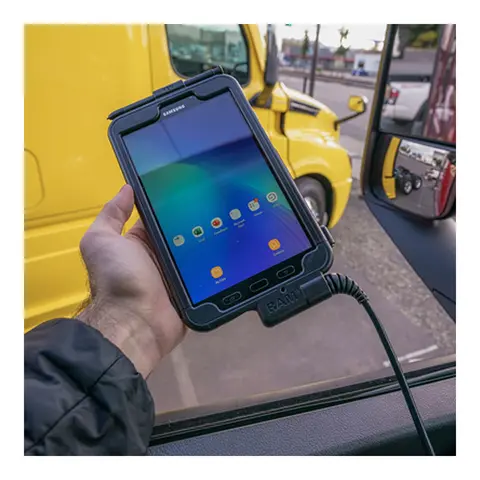 RAM Robust deksel med USB-A For Samsung Tab Active 2 og 3 