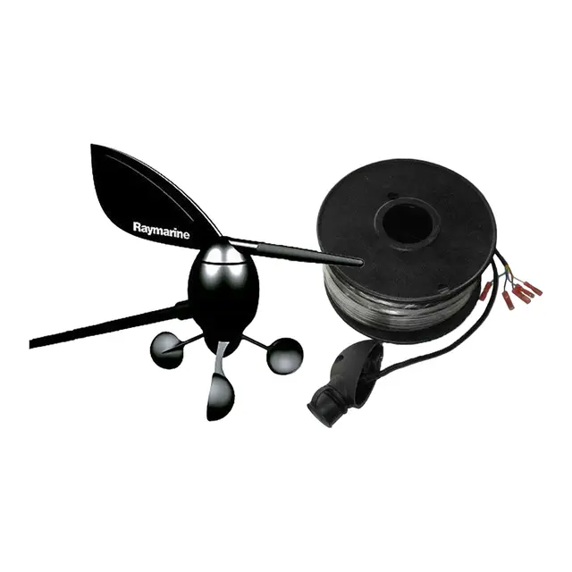 RAYMARINE Kort vindfløy m/30m kabel Vindmåler 