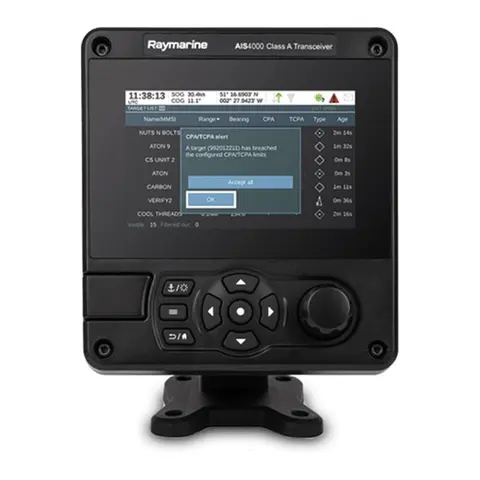 RAYMARINE AIS4000 Klasse A SOLAS sertifisert transceiver