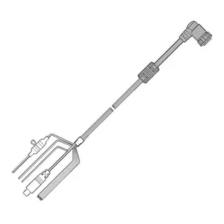 RAYMARINE Vinklet spenningskabel Axiom Pro , A9, 12, C9, 12, E7, 9, 12