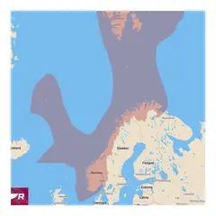 RAYMARINE Lighthouse Sj&#248;kart Norge - p&#229; microSD/SD brikke
