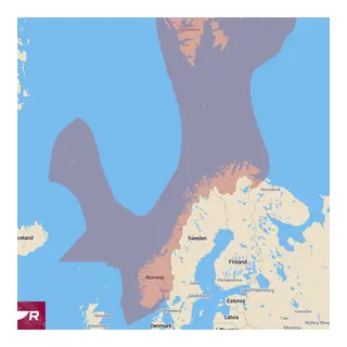 RAYMARINE Lighthouse Sj&#248;kart Norge - p&#229; microSD/SD brikke
