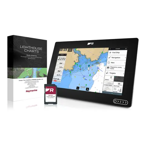 RAYMARINE Lighthouse GEN2 Sjøkart For Axiom (2, Pro, Pro2) &amp; Element