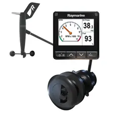 RAYMARINE i70s System - RSW og DST810 kablet vind, DST810 og I70 multidisplay