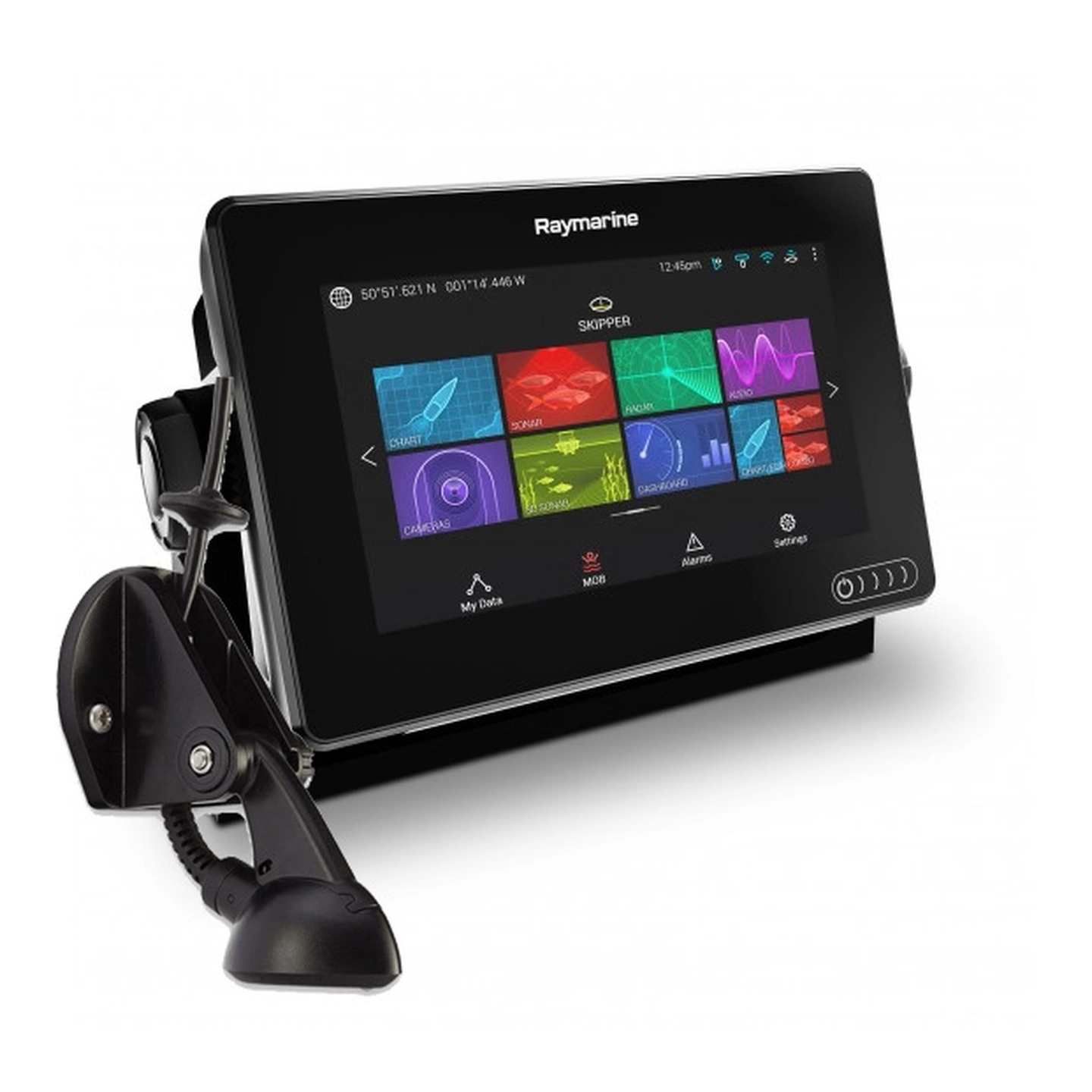 RAYMARINE Axiom 7 DV kartplotter/ekkolod m/ CPT-100DVS svinger + LightHouse kart