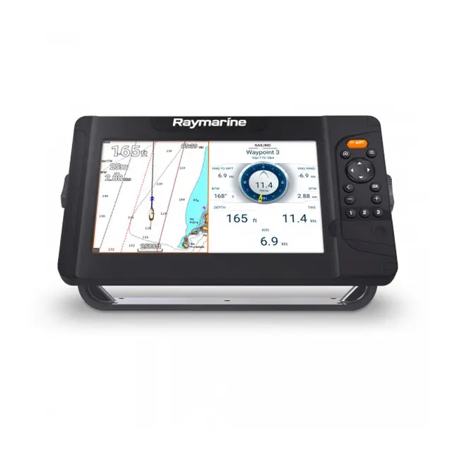 RAYMARINE Element 9S Kartplotter/Ekko u/ svinger og kart 