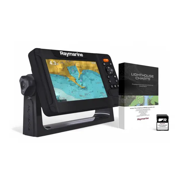RAYMARINE Element 7S Kartplotter/EKko Nord Europa LightHouse kart 