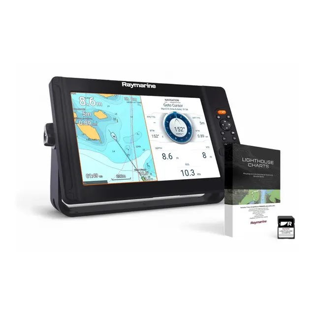 RAYMARINE Element 12S Kartplotter/Ekko Med Nord Europa LightHouse kart 