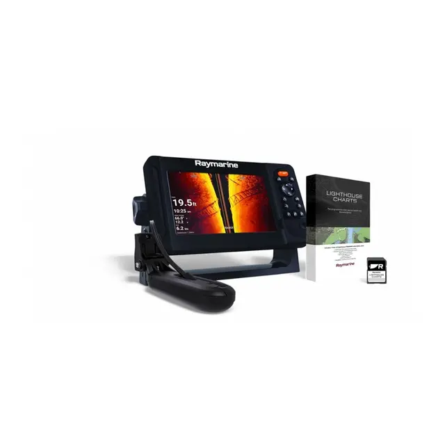 RAYMARINE Element 7HV kartplotter/Ekko HV-100 og LightHouse kart for 2 land 