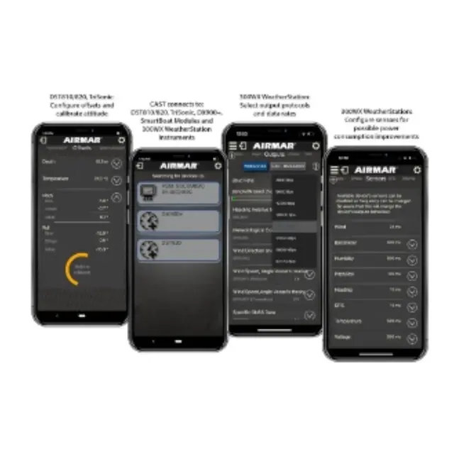 AIRMAR DST820 Smart sensor NMEA2000 eller NG ved bruk av overgang 